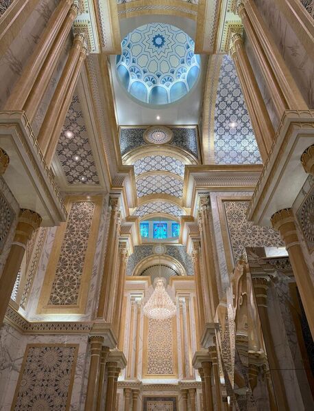 Photograph Ingrida Kuznecova Amazing Qasr Al Watan Palace on One Eyeland